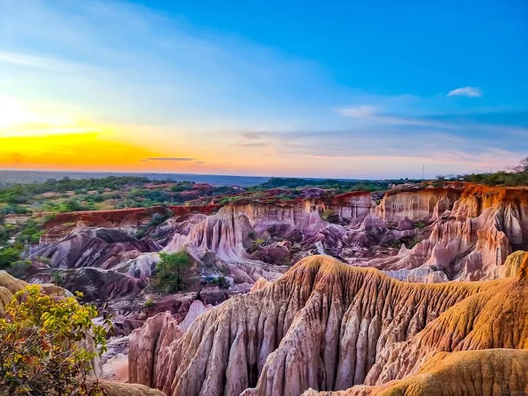 Sandstone canyon